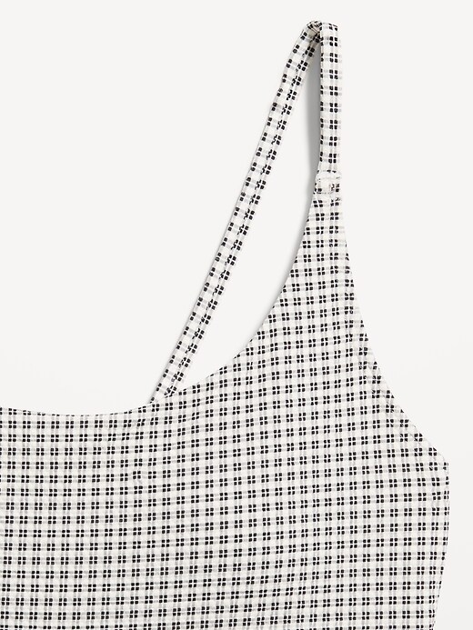 Image number 9 showing, Textured Swim Romper -- 2.5-inch inseam