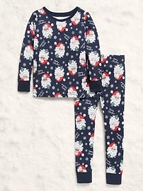 Image number 2 showing, Printed Snug-Fit Pajama Set for Toddler & Baby