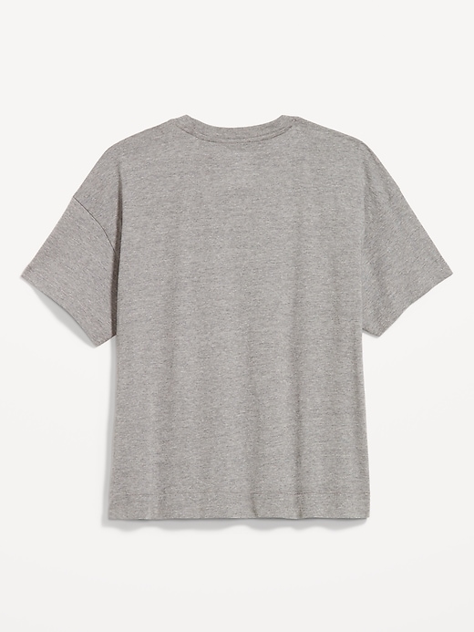 Image number 2 showing, College Crew-Neck T-Shirt for Women