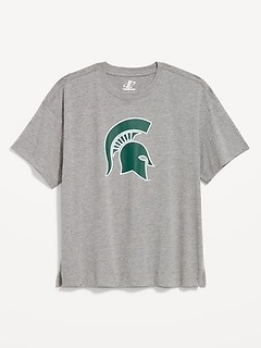 College Crew-Neck T-Shirt for Women