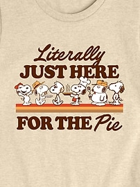 Image number 2 showing, Peanuts Here For The Pie Short Sleeve Tee For Girls