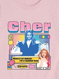 Image number 2 showing, Cher Clueless Short Sleeve Tee For Girls