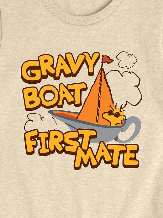 Image number 2 showing, Peanuts Gravy Boat First Mate Short Sleeve Tee For Girls
