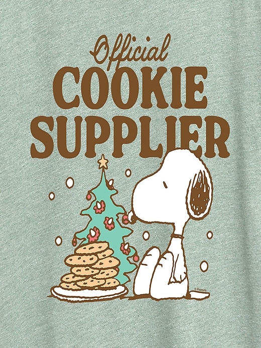 Image number 2 showing, Peanuts Official Cookie Supplier Short Sleeve Graphic Tee