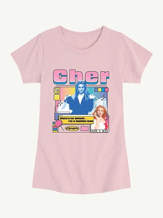 Image number 1 showing, Cher Clueless Short Sleeve Tee For Girls
