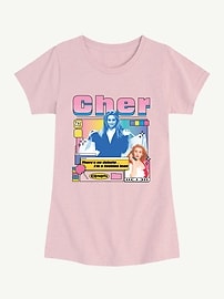 Image number 1 showing, Cher Clueless Short Sleeve Tee For Girls