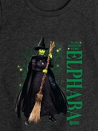 Image number 2 showing, Elphaba No One Mourns Fitted Short Sleeve Tee For Kids
