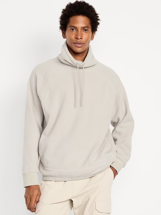 Image number 1 showing, Funnel Neck Microfleece Pullover