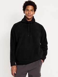 Funnel Neck Microfleece Pullover