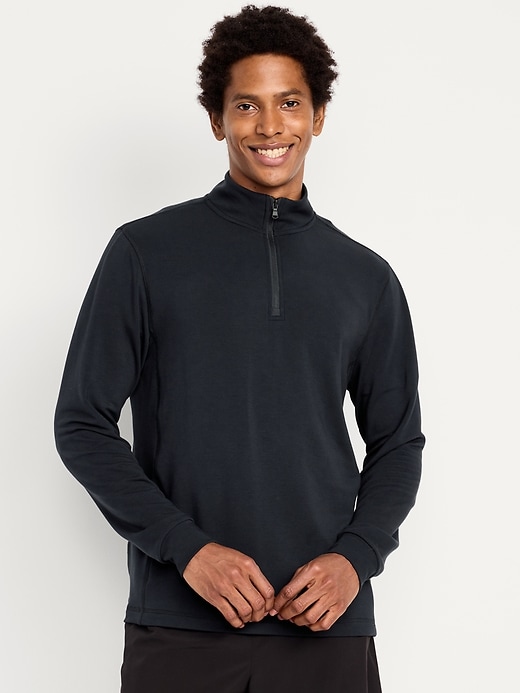 Image number 1 showing, Recharge Knit Quarter-Zip Pullover