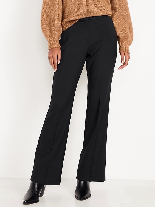 Mid-Rise Taylor Boot-Cut Pants