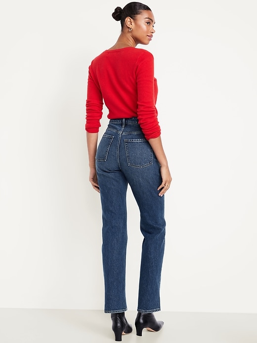 Image number 3 showing, Extra High-Waisted Boot-Cut Jeans