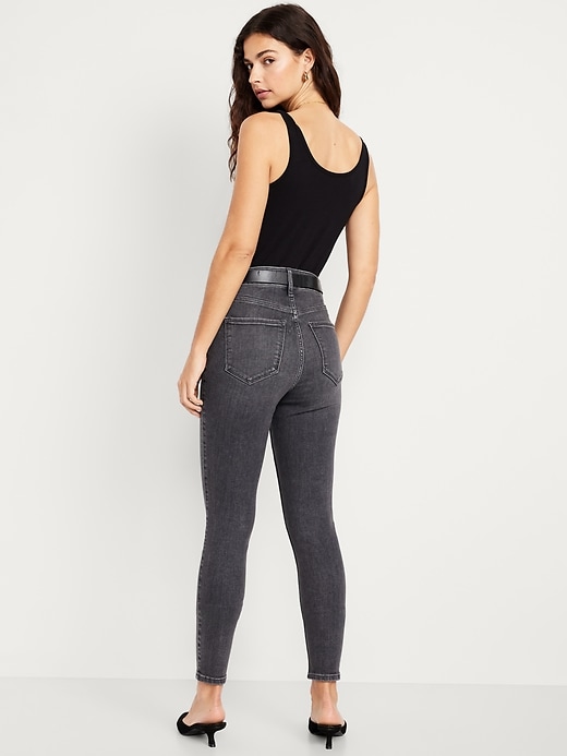 Image number 3 showing, Extra High-Waisted Rockstar 360° Stretch Super-Skinny Jeans