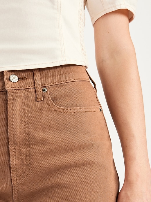 Image number 5 showing, Extra High-Waisted Wide-Leg Jeans