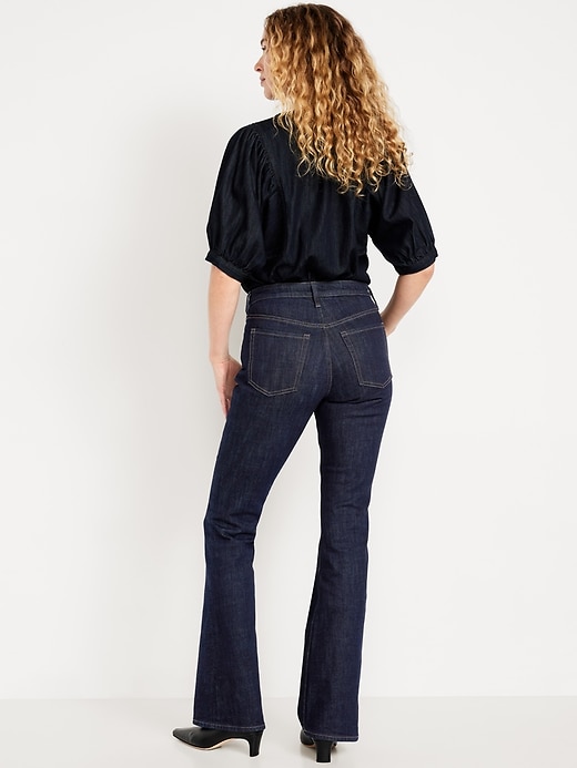 Image number 3 showing, Mid-Rise Slim Boot-Cut Jeans
