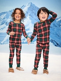 Image number 1 showing, Printed Snug-Fit Pajama Set for Toddler & Baby