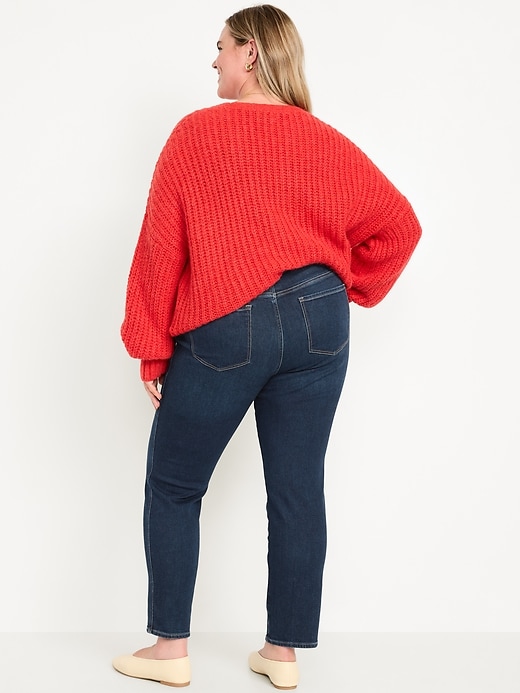 Image number 8 showing, High-Waisted Slim Jeans