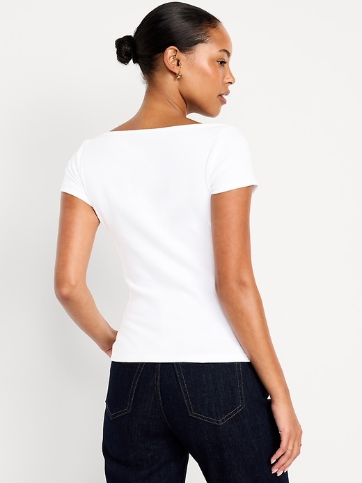 Image number 2 showing, Snug Boatneck T-Shirt