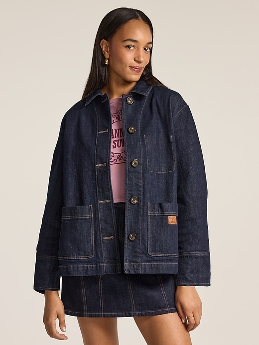 Image number 1 showing, Old Navy x Anna Sui Denim Chore Jacket