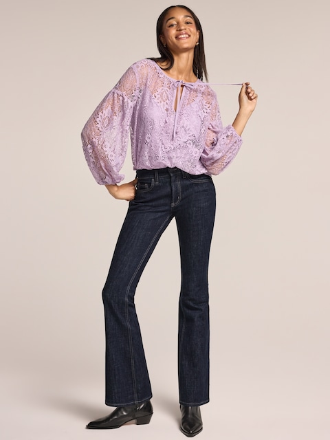 Old Navy x Anna Sui Slim Boot Cut Jeans - Rinse