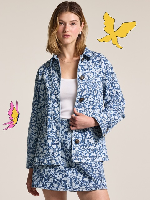 Old Navy x Anna Sui Denim Chore Jacket