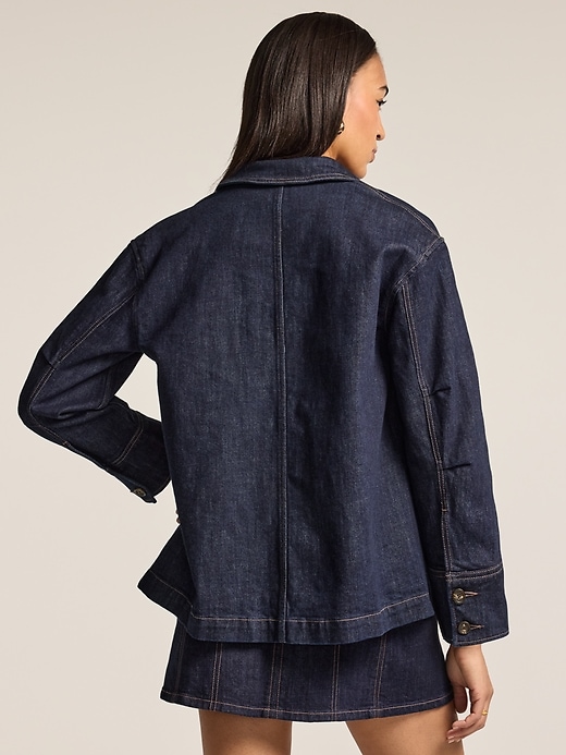 Image number 2 showing, Old Navy x Anna Sui Denim Chore Jacket