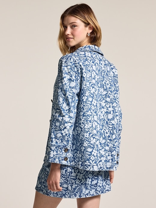 Image number 2 showing, Old Navy x Anna Sui Denim Chore Jacket