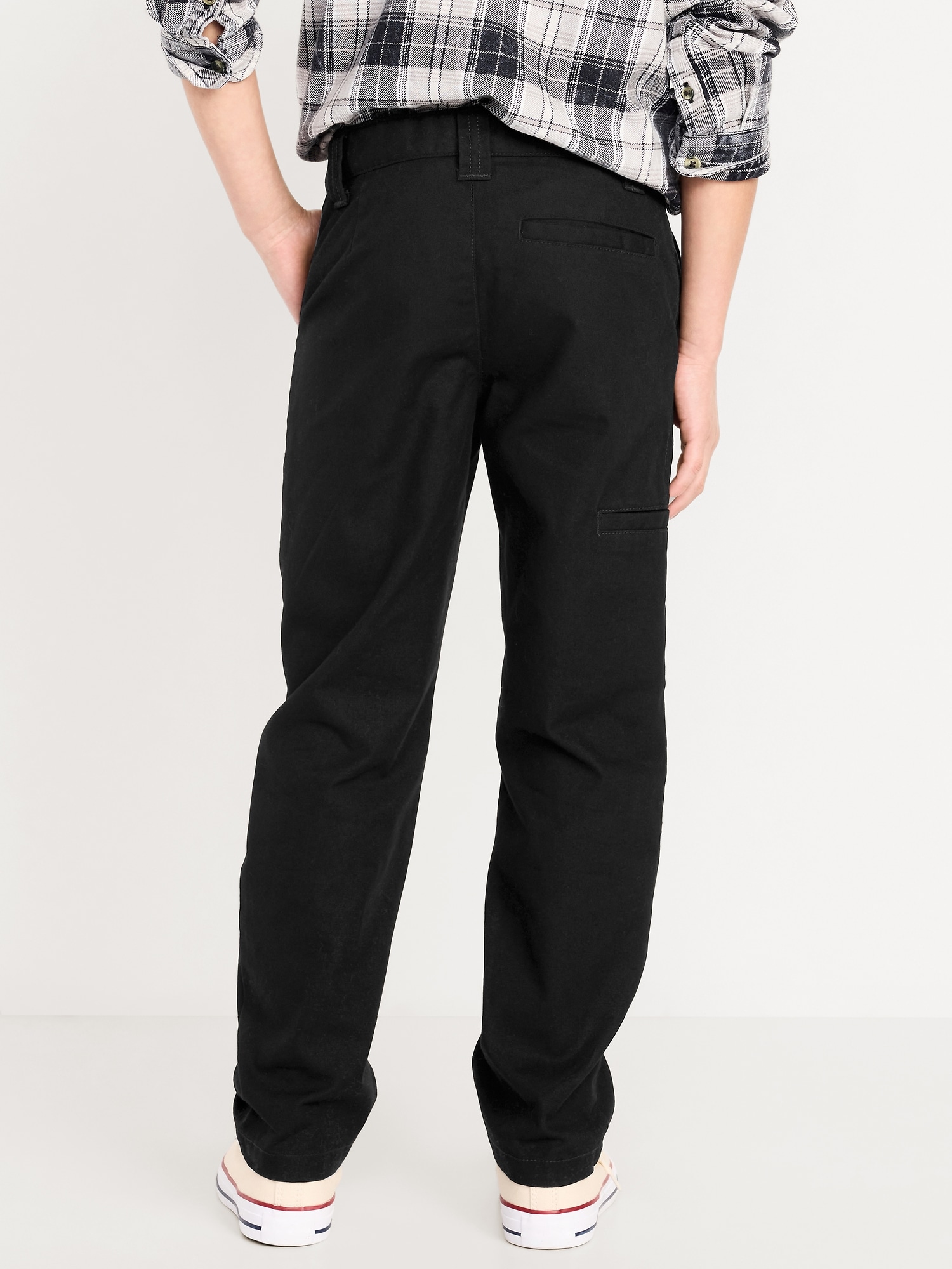 Canvas Straight-Leg Utility Pants for Boys