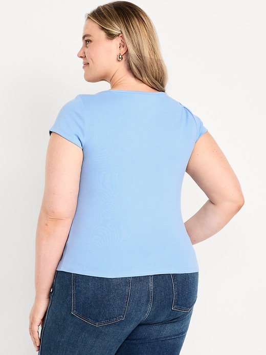 Image number 8 showing, Snug Boatneck T-Shirt