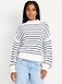 Seaside Cotton Roll-Neck Cable-Knit Sweater - image 5