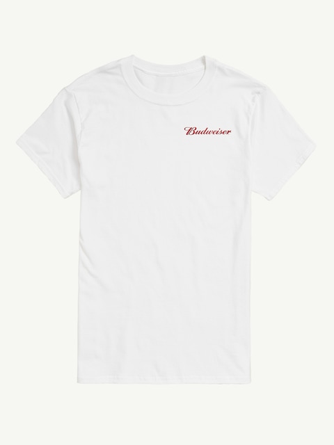 Budweiser Clydesdales Short Sleeve Graphic Tee - White