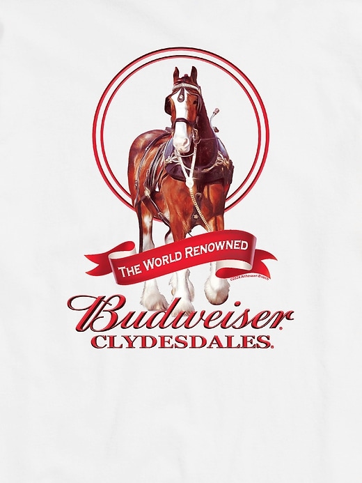 Image number 2 showing, Budweiser Clydesdales Short Sleeve Graphic Tee