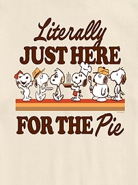 Image number 2 showing, Peanuts Here For The Pie Short Sleeve Graphic Tee