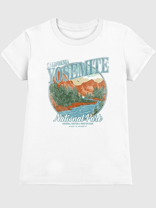 Image number 1 showing, Yosemite National Park Vintage Graphic T-Shirt for Women
