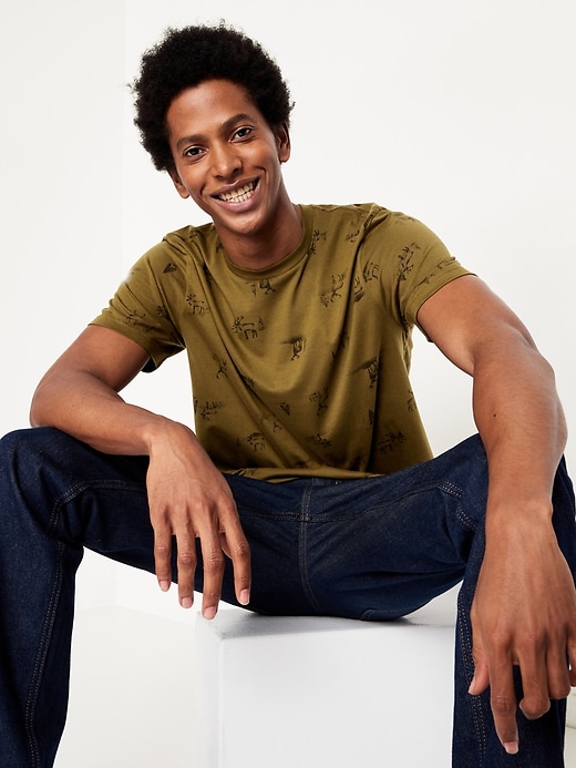 Image number 3 showing, Crew-Neck T-Shirt