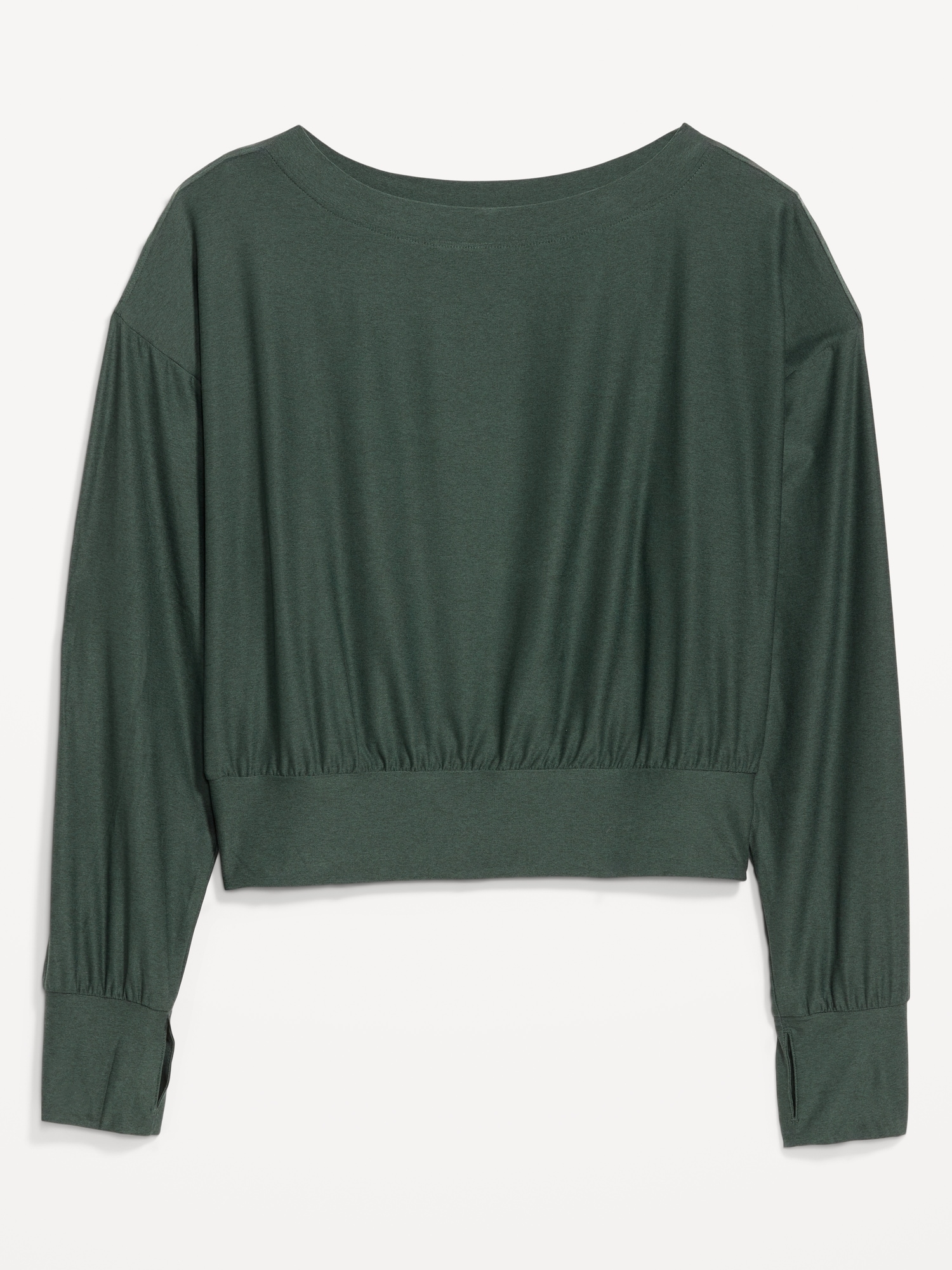 CloudMotion Boat-Neck Top