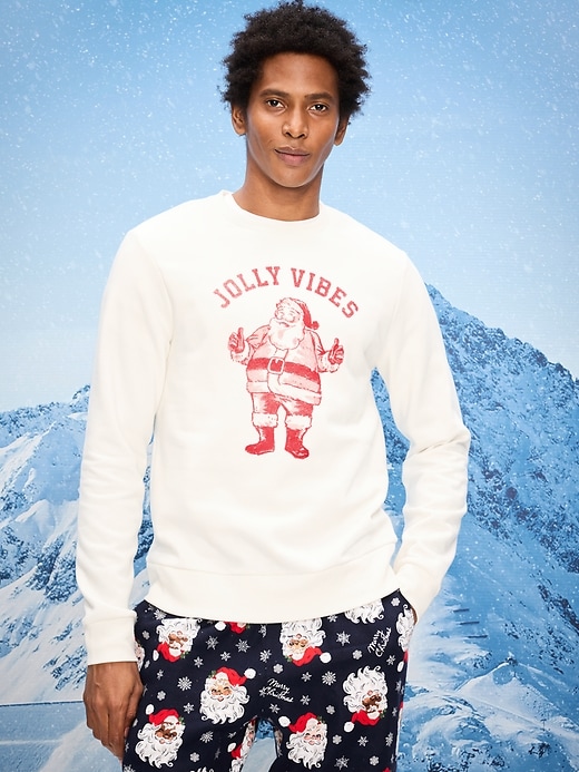 Image number 1 showing, Holiday-Graphic Sweatshirt