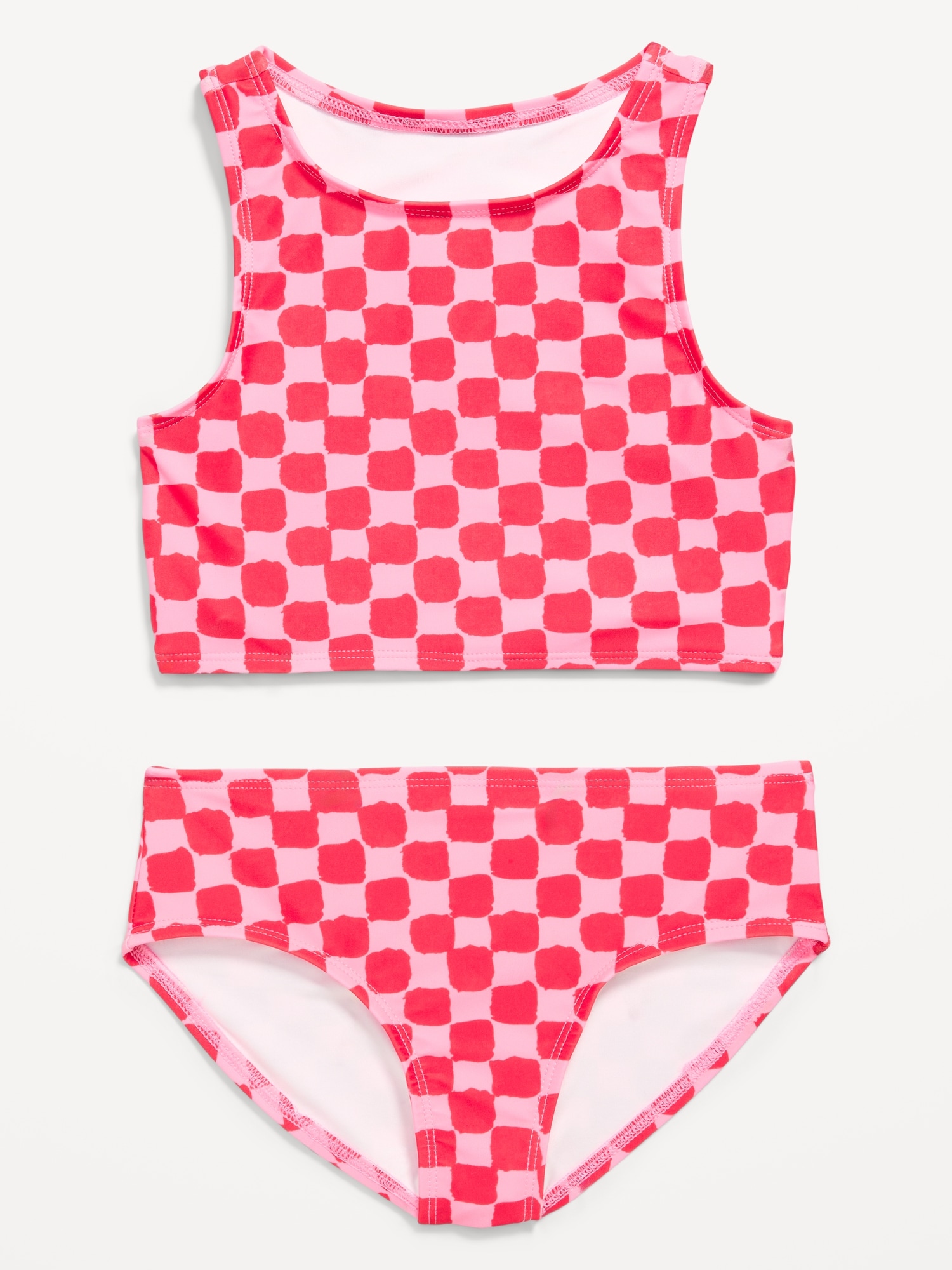 Printed Tankini Swim Set for Girls