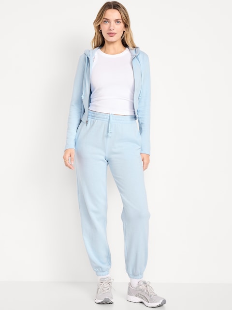 High-Waisted SoComfy Jogger Sweatpants - Sky Maintenance