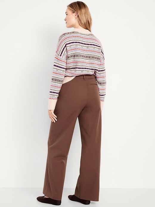 Image number 7 showing, High-Waisted Pixie Super Wide-Leg Pants