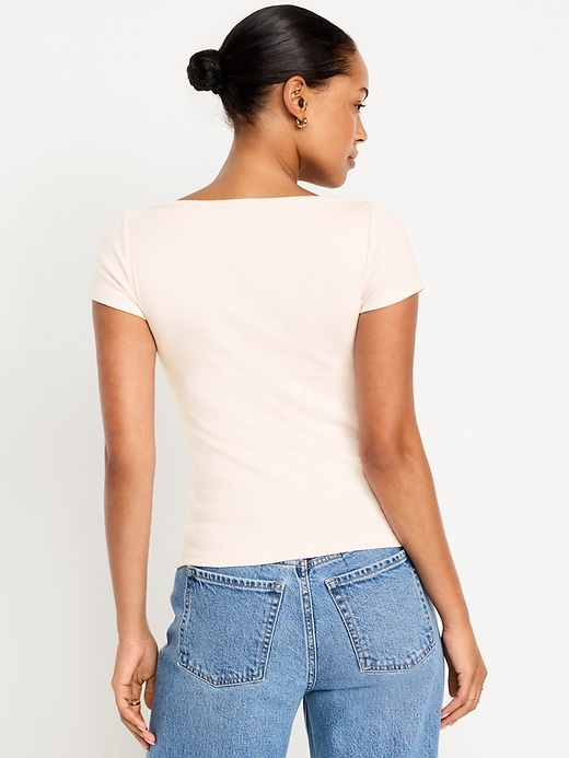 Image number 2 showing, Snug Boatneck T-Shirt