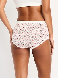 Image number 2 showing, High-Waisted Everyday Brief Cotton Underwear