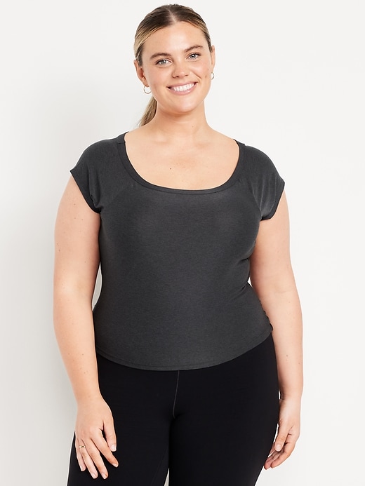 Image number 7 showing, CloudMotion Ballet Twist-Back Top