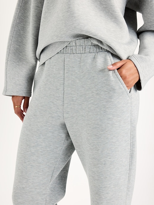 Image number 3 showing, High-Waisted Bounce Fleece Jogger Sweatpants