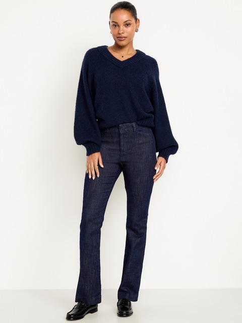 High-Waisted Pixie Flare Pants