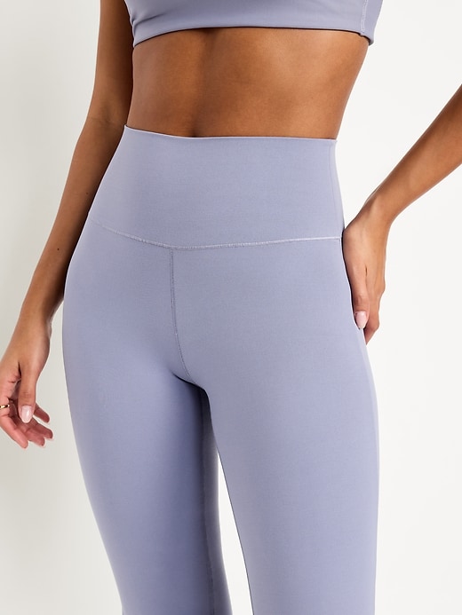 Image number 3 showing, High-Waisted StudioSmooth Flare Leggings