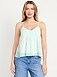 Embellished Cami Peplum Top - image 2