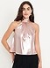 Satin Shine Halter Top - image 2