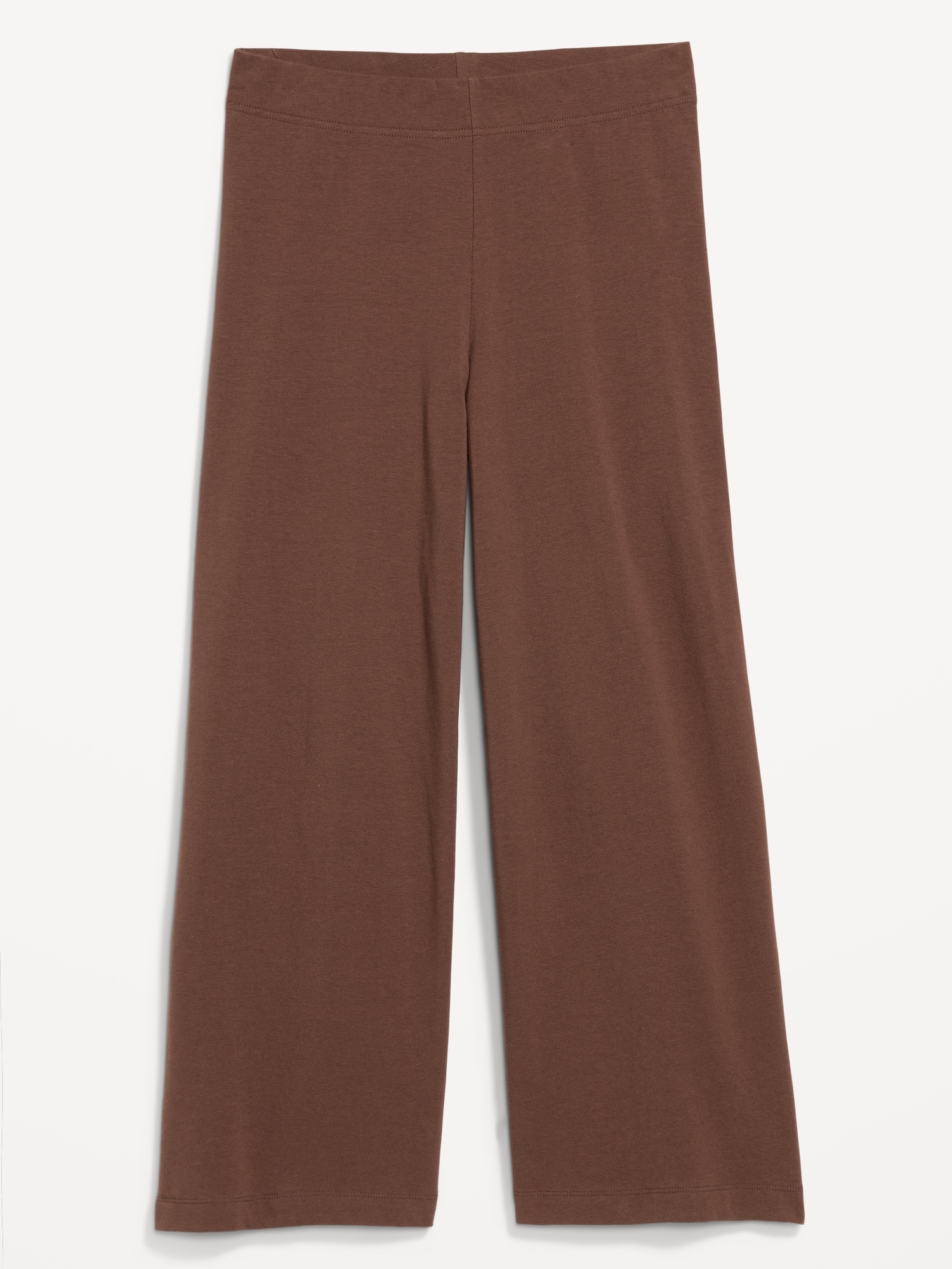 High-Waisted Fashion Wide-Leg Cropped Leggings