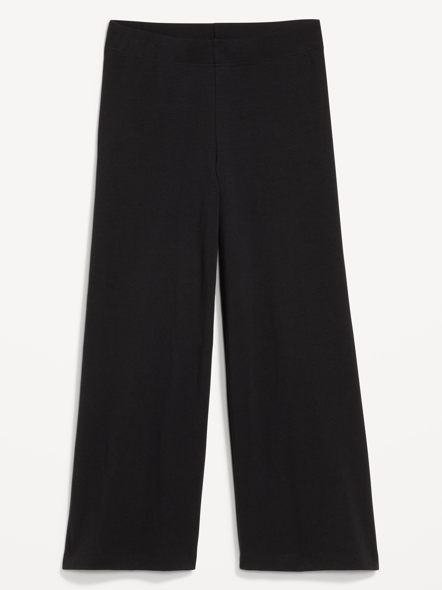 Женские леггинсы Old Navy High-Waisted Fashion Wide-Leg Cropped Leggings, цвет: Blackjack — фото 4